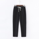 Women's Pants Made from a Cotton-Linen Blend – Featuring a Modern, Practical Design that Provides Comfort and Breathability for a Stylish and Comfortable Everyday Look