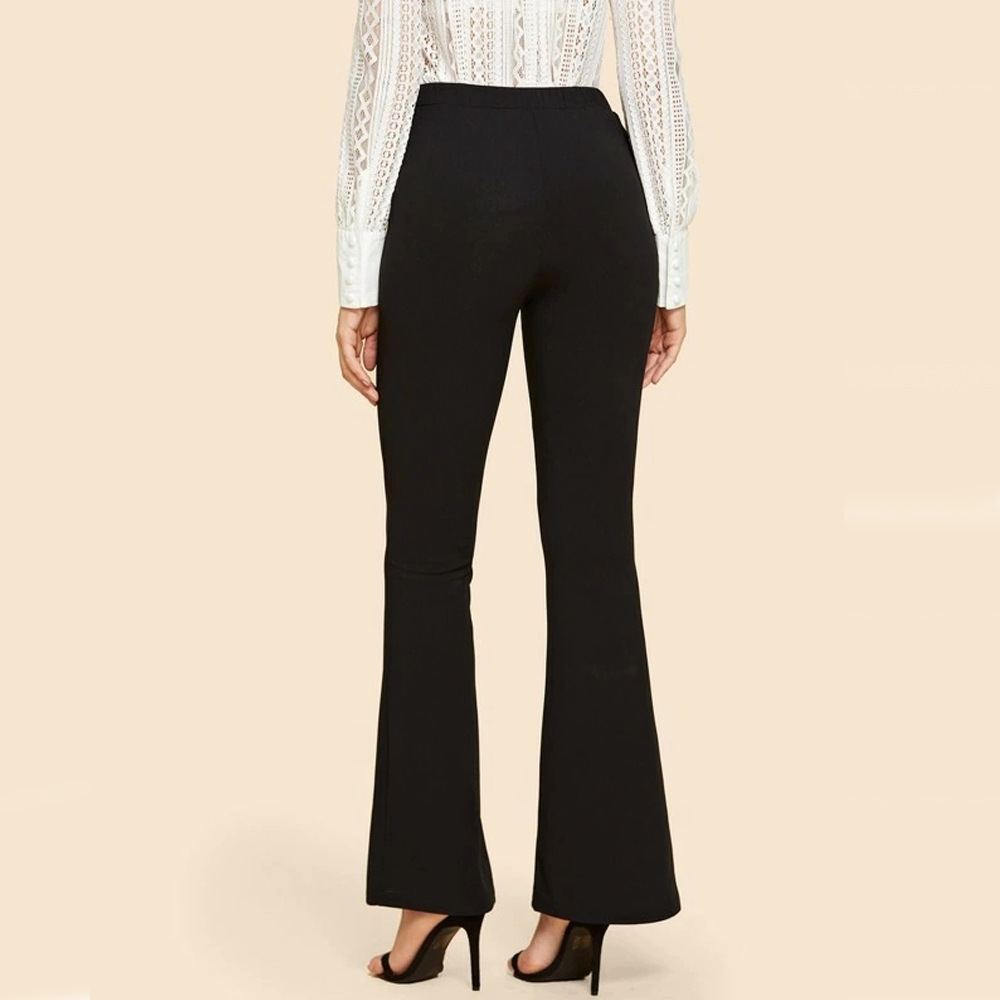 Women's high-waisted casual flared pants – stylish and practical for your everyday looks