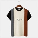 Men’s Slim-Fit T-Shirt with Round Neck – Elegant and Modern