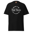 Men's casual shirt with short sleeves and a round neck design, featuring 3D digital printing.