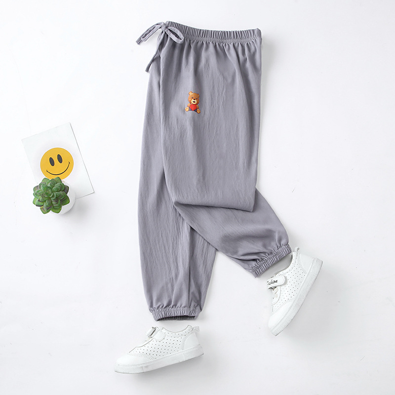 Casual Girls' Pants with a Practical and Flexible Design for All-Day Comfort