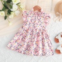 New sleeveless summer dress for babies and toddlers, featuring a comfortable and stylish design perfect for hot summer days