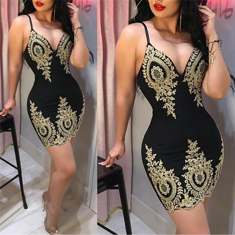 Elegant and feminine dress featuring a V-neck design with lace straps, adding a bold and refined touch to your look