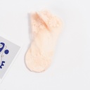 Lightweight Women's Cotton Socks with Elegant Lace Details