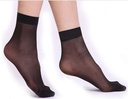 Lightweight and transparent women’s stockings for spring and summer, designed with core-spun silk threads for a soft feel and optimal breathability