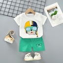 Comfortable Summer Kids' Set – Cotton Short-Sleeve T-Shirt for a Stylish and Practical Look
