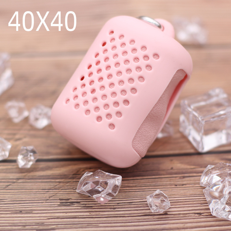 Portable Mini Sports Face and Hand Towel – Quick-Dry with Convenient Silicone Case