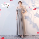 Host Dinner Bridesmaid Group Chiffon Bridesmaid Dress