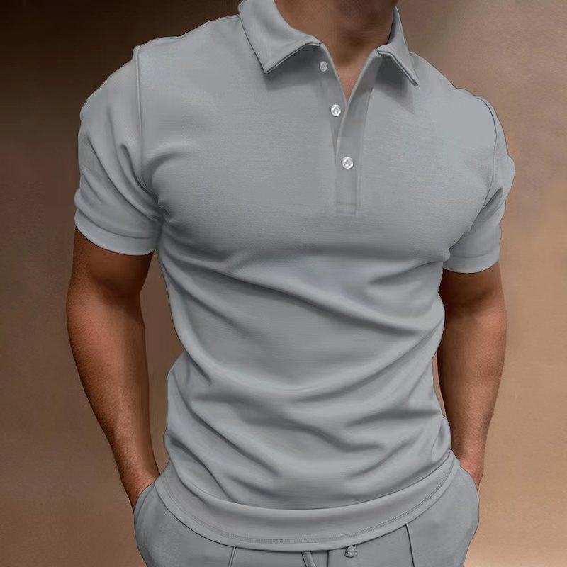 Men's Buttoned Shirt – European and American Style