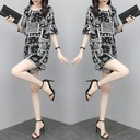 Elegant women's outfit made of lightweight fabric with a stylish Western design, offering a comfortable and chic look