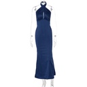 Elegant Summer Sleeveless Backless Dress – Perfect for Formal Events and Special Occasions