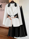 Shine with a modern and elegant look in this complete women's suit set, combining sophisticated design and comfort to give you a distinctive appearance perfect for all your occasions