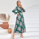 Women's Elegant High-Waist Dress with a Fashionable and Casual Style