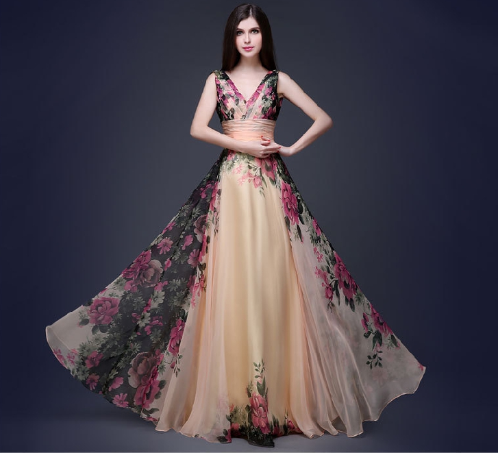 Elegant women's evening dress with a European and American flair, featuring a refined design with a shoulder flower and a long skirt for a luxurious and feminine look