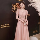 Elegant women's dress with a unique design, perfect for parties and special occasions