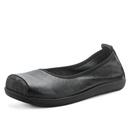 Women’s natural leather flats for perfect all‑day comfort