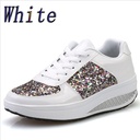 Stylish women’s sneakers embellished with sequins