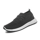 Men’s Skechers knit shoe with exceptional stretch and a lightweight design