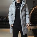 Men’s Winter Hooded Jacket – Warm Cotton Coat, Casual Style, Plus Size
