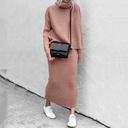 Two-Piece Set – Casual and Fashionable Loose Long Skirt Outfit