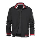 Men's Casual Jacket – Versatile Windproof Zip-up Design