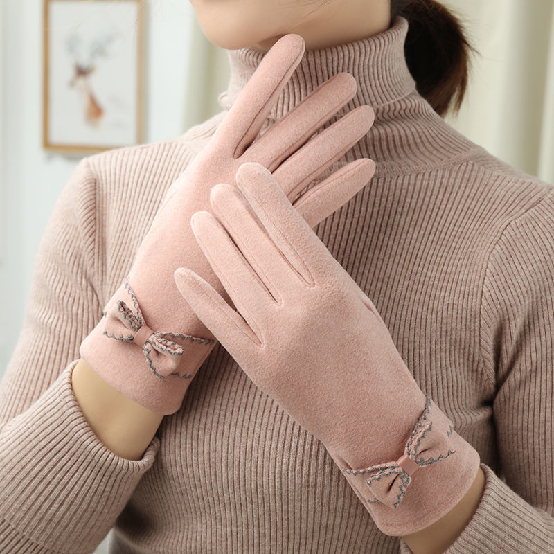 Cozy Women’s Winter Fleece Gloves – Stylish & Warm