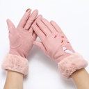 Women’s Winter Suede Gloves – Warm & Stylish