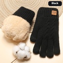 Women’s Winter Double-Layer Fleece-Lined Gloves – Thick, Warm, and Cold-Resistant