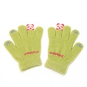 Children’s Plush Knitted Gloves with Finger Openings