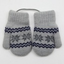 Thick Warm Children’s Alpaca Gloves with Halter Design