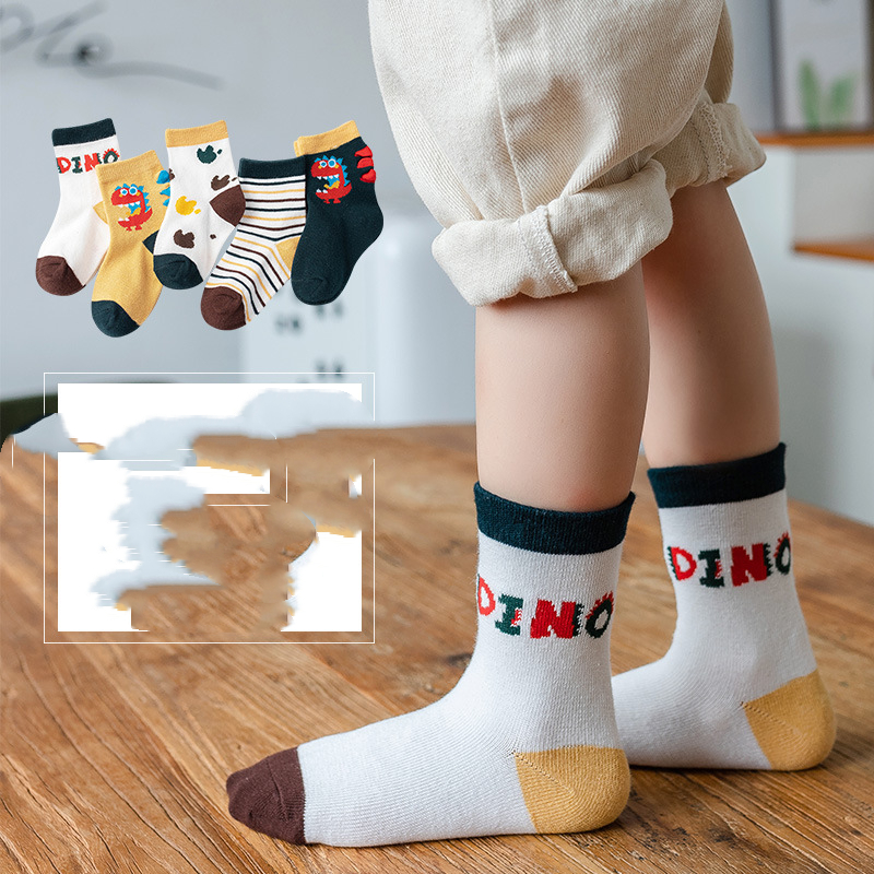 Cartoon Kids’ Socks for Boys and Girls