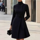 Women's Stylish Casual Long-Sleeve Dress
