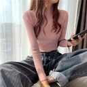 Long Sleeve Slim Fit Blouse – Elegant and Practical as a Versatile Inner Wear