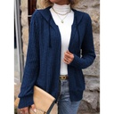 Casual Loose-Fit Striped Sweater Sweatshirt