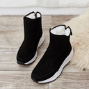 Korean Winter Shoes with Fleece Lining and Thick Sole for Youth