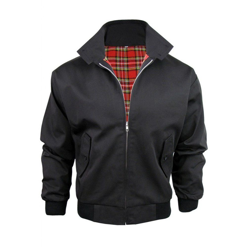 Men’s Loose Classic Style Jacket – Plus Size Available