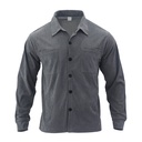 Men’s Slim Fit Corduroy Jacket with Single-breasted Design