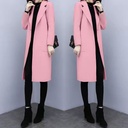 Women’s Mid-Length Loose Wool Overcoat