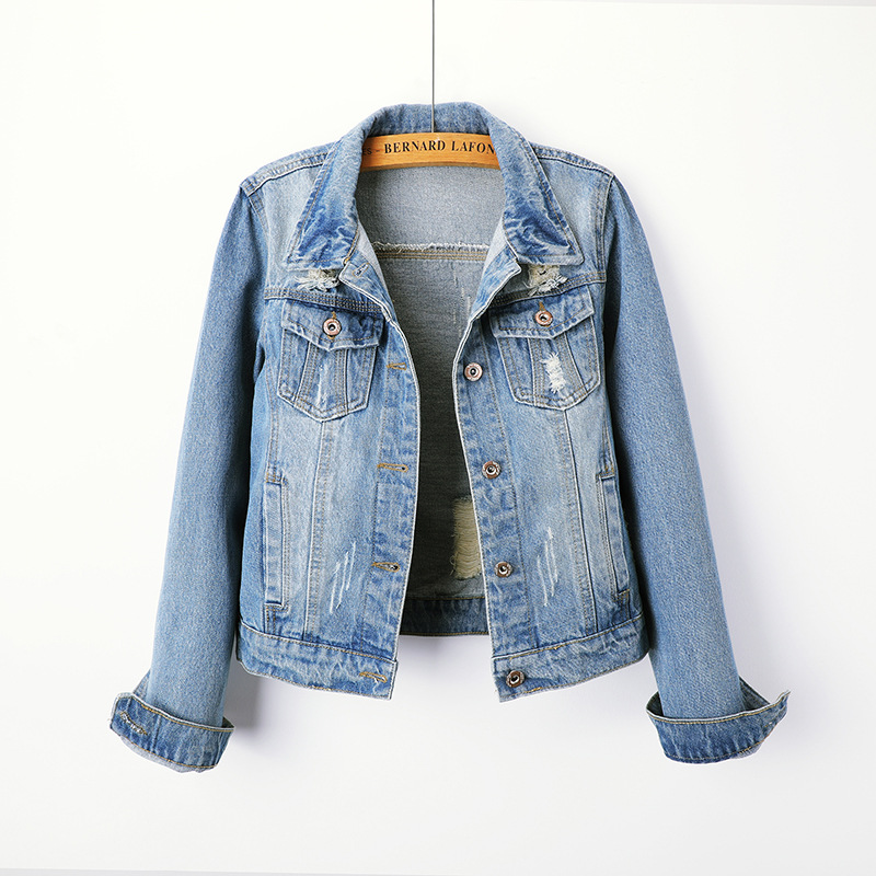 Women’s Cropped Denim Jacket