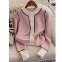 Elegant Short Blouse from the Cold Series with Long Sleeves for Women