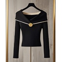 Knitted Top Design for Autumn and Winter
