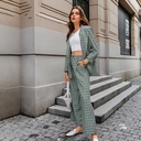 Elegant Professional Two-Piece Street Style Suit