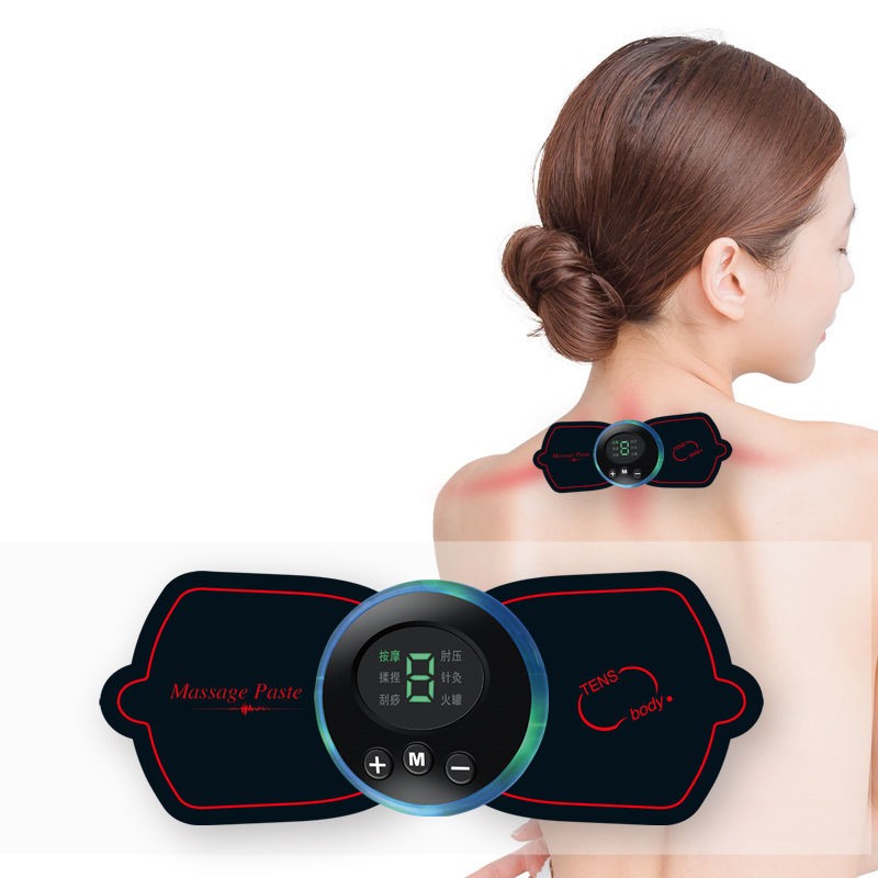 لاصقة تدليك نبضي للرقبة والكتفين والخصر – لتخفيف آلام الفقرات العنقية