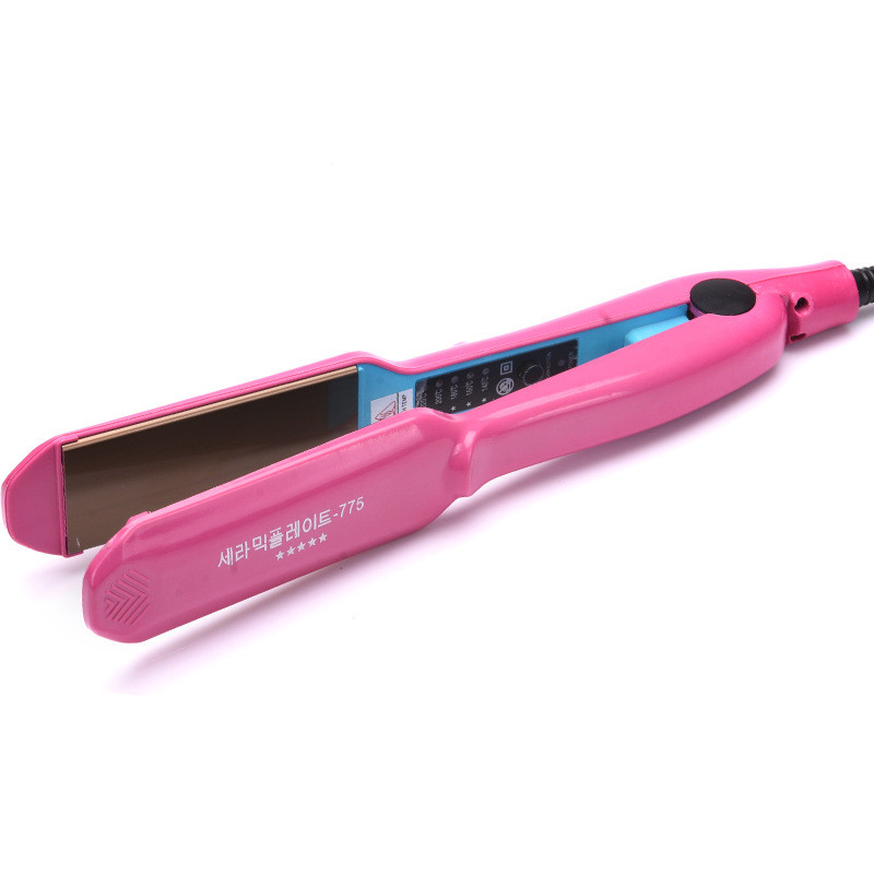Mini Electric Hair Straightener – Corn Plate Styling Iron
