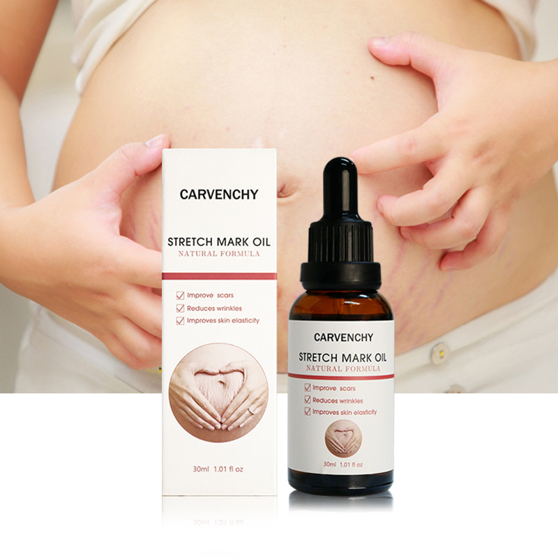 Body essential oil for pregnant women, helps moisturize the skin and reduce stretch marks