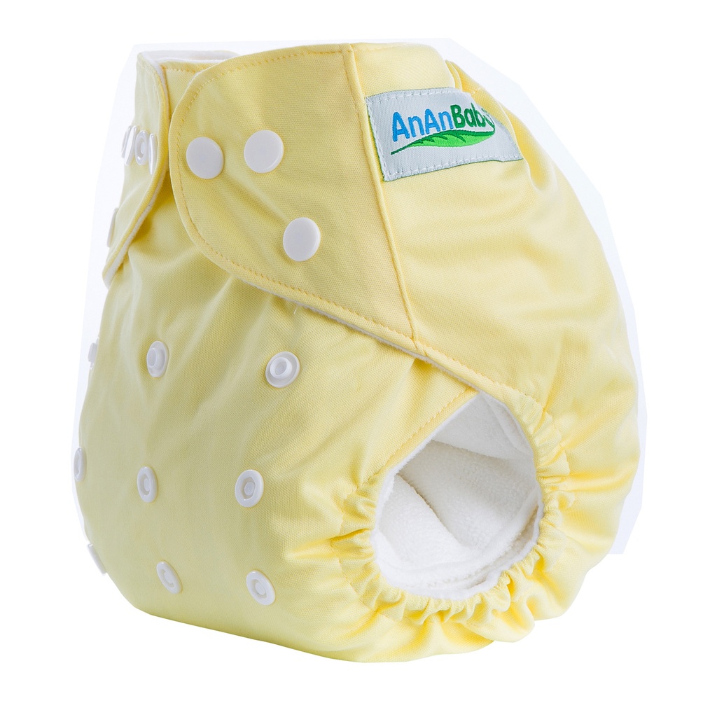 Solid Color Leak-Proof Baby Diaper Pants