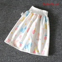 High-Waisted Waterproof Diaper Skirt