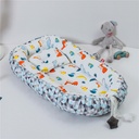 Foldable Travel Baby Crib with Removable and Washable Pillow