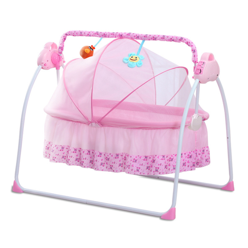 Automatic Bluetooth Baby Cradle Bed for Newborns