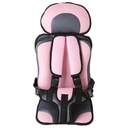 Large and small child safety seat – portable car seat suitable for children aged 6 to 12 years
